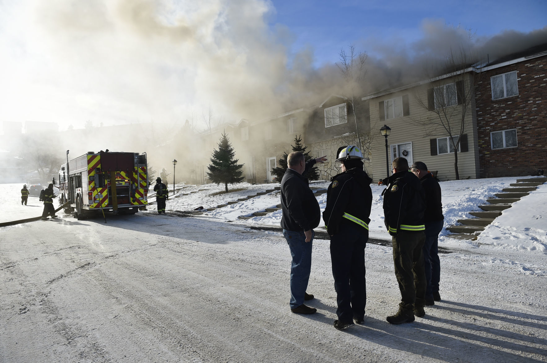Raymond St. structure fire